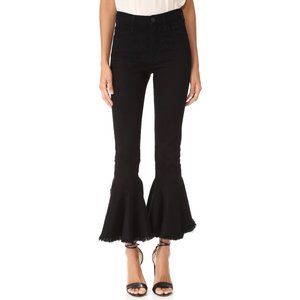 Citizens of Humanity Drew Flounce Jeans in Black - Size 27